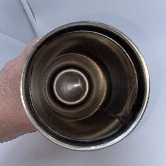 Starbucks Dimpled Stainless Steel 16 Oz Insulated Coffee Tea Travel Mug 2008 - Picture 10 of 14